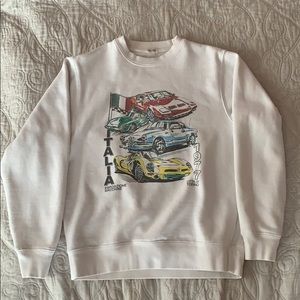 WHITE BRANDY MELVILLE SWEATER
